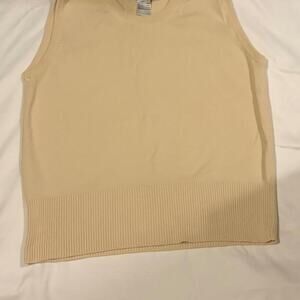 Joseph A Cream Sweater Vest